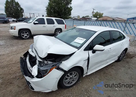 2020 Toyota Corolla Hybrid Le z USA, uszkodzony, nr VIN JTDEBRBE4LJ028542
